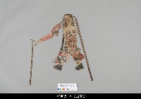 藏品(中國湖北皮影戲偶身)的圖片